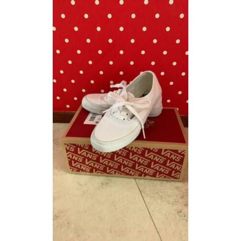 Vans wit sneakers gymschoenen maat 31 zgan