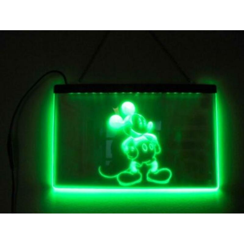 Disney Mickey Mousse spiegel en ledpaneel