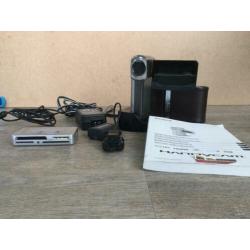 Videocamera,Sony Handycam HDR-TG7VE Zilver, incl handleiding
