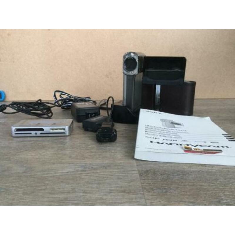 Videocamera,Sony Handycam HDR-TG7VE Zilver, incl handleiding