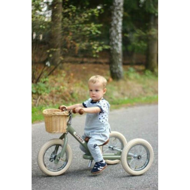 Nostalgische IJZEREN TRYBIKE driewieler - tweewieler 1-5 jr