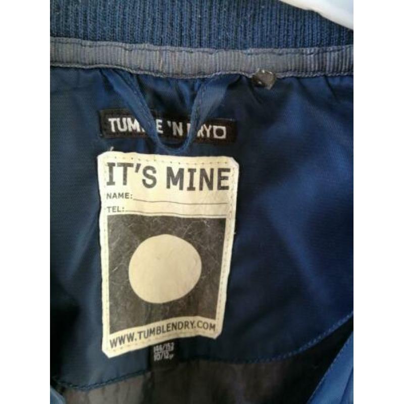 Tumble 'n Dry jongens zomerjas 146/152 d.blauw goede staat