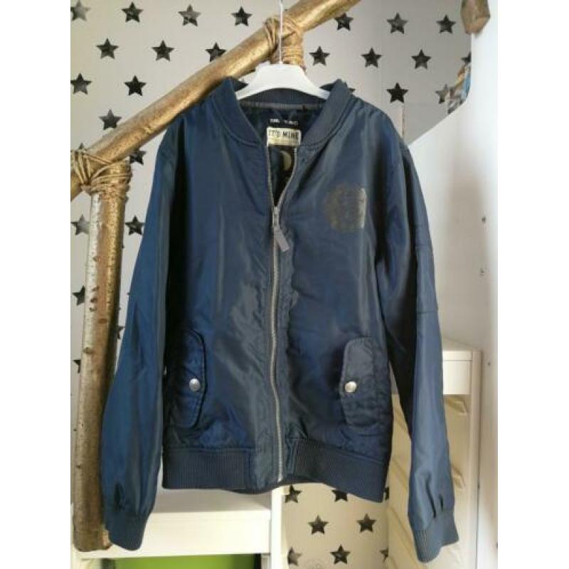 Tumble 'n Dry jongens zomerjas 146/152 d.blauw goede staat