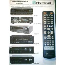 Sherwood Remote Control Unit RC-125 Afstandsbediening HIFI
