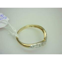 Ring goud met diamanten / Z6211