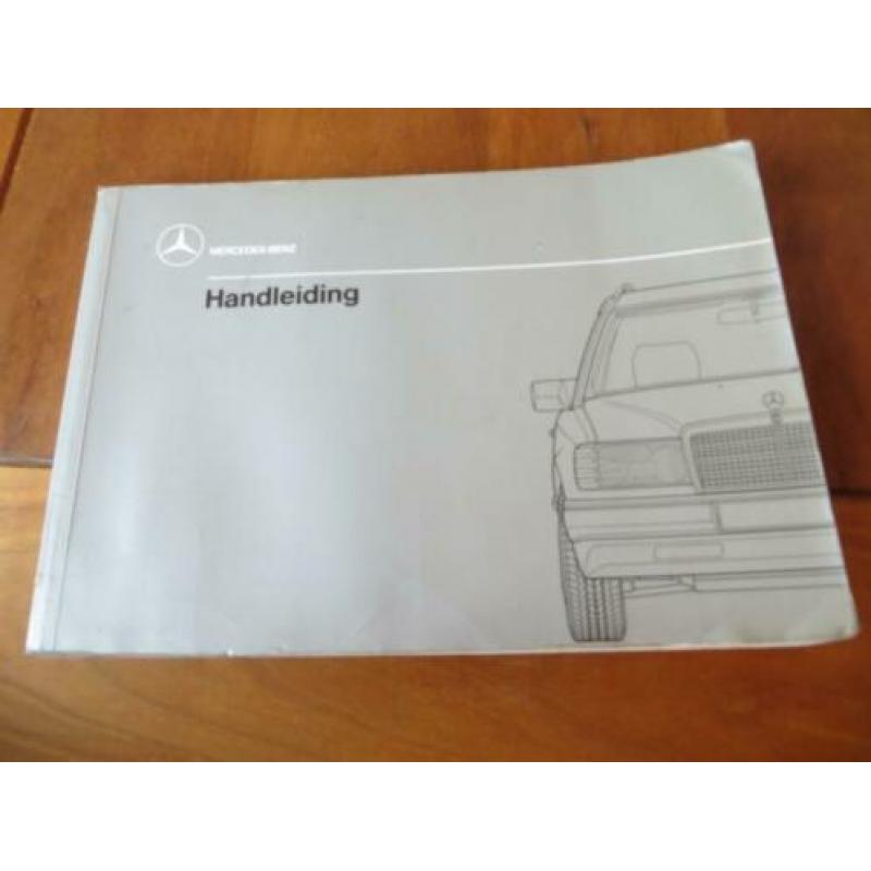 Instructieboek Mercedes T-serie W124 nieuw type 1989, mooi!