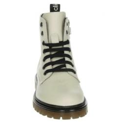 CLIC maat 30 lerenveterboots/rits off-white gratis verzenden