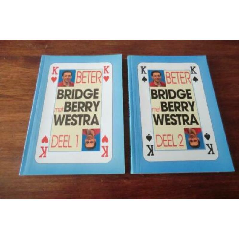 twee boeken - Beter bridge met Berry Westra - deel 1 en 2