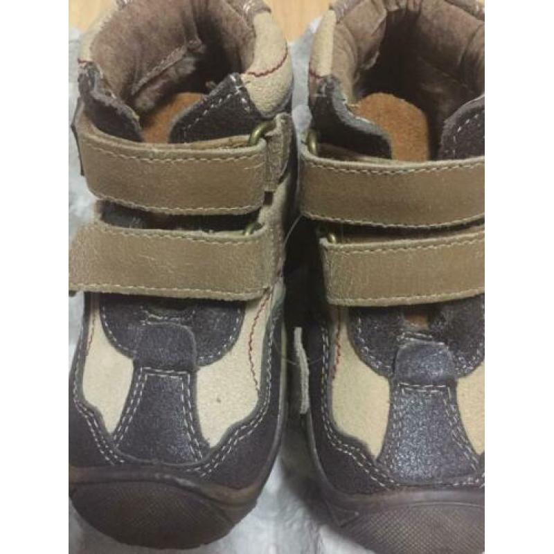 Maxi & Doni bruine leren bont schoenen maat 25