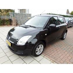 Suzuki Swift 1.3 5D 2008 Zwart Airco Nwe All Saeson Gr Beurt
