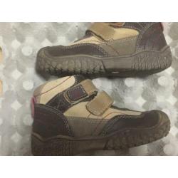 Maxi & Doni bruine leren bont schoenen maat 25