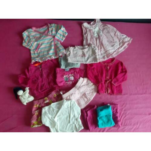 Pakket meisjes kleding maat 62 68 name it , nijntje , lief