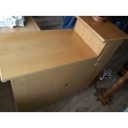 TV-kastje / Dressoir Eiken «BIED»