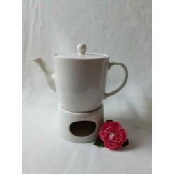 Nieuwe theepot Pickwick met rechaud.