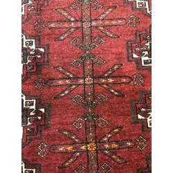 Antieke Turkmens Tapijt Ersari 178 X 110 Cm Perzisch Oosters