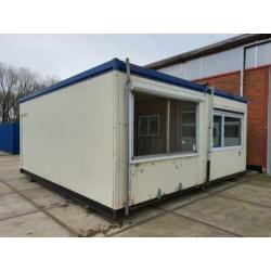 2 De Meeuw units Kantoorunit Bouwkeet 6x6