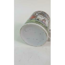 Vintage mok, kopje Van Nelle Gebroken Thee. 4C6