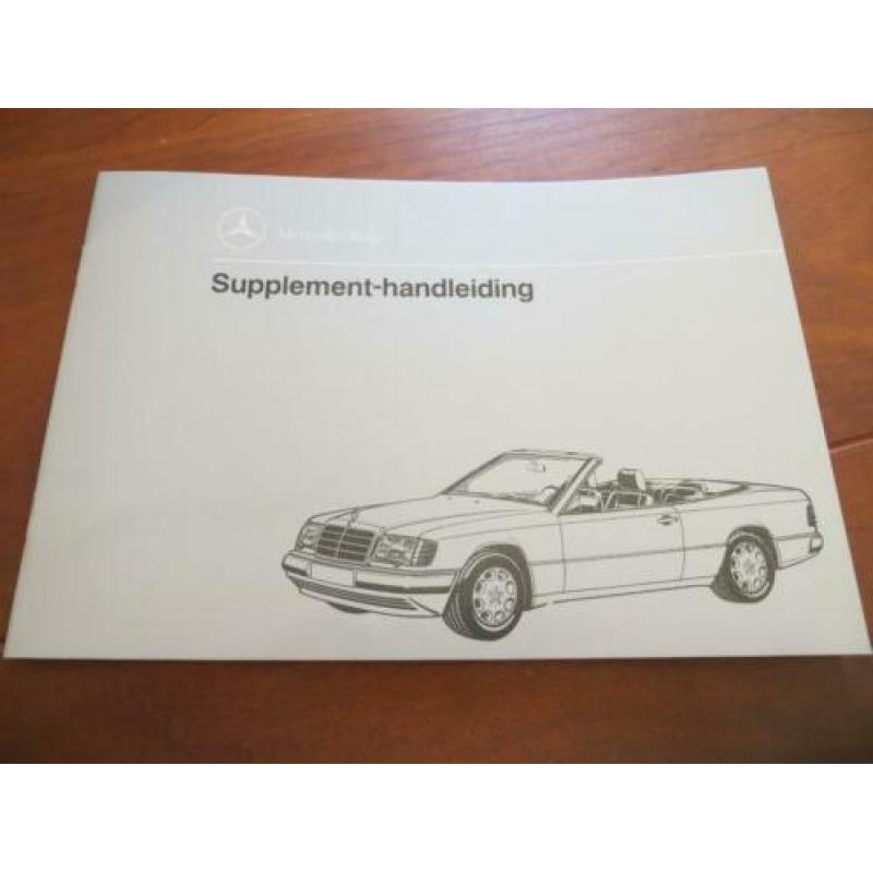 Nieuw instructieboek Mercedes 300 CE-24 Cabrio, W 124 Cabrio
