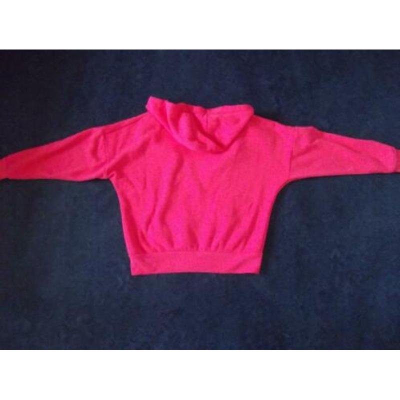 Te koop nieuw cerise / rood sweater vest + capuchon: 40 / M