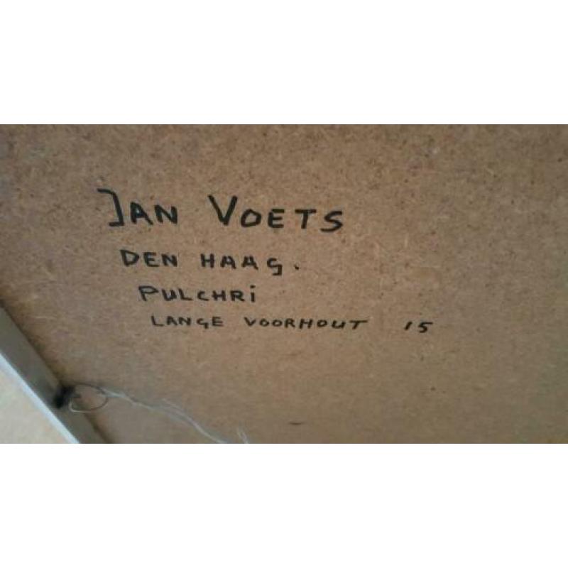 Jan Voets - jongen met vogel op de schouder - Den Haag