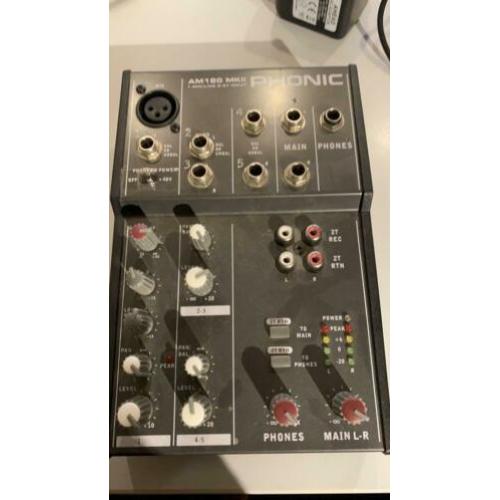 AM120 MKII phonic mengpaneel