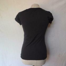 Sportief zwart damesshirt.Mt S.Merk Papillon