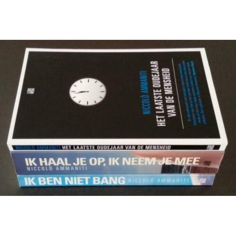 3 boeken van Niccolo Ammaniti - o.a. Ik ben niet bang