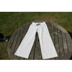 Nieuwe witte zomerbroek IKKS maat 140 voor -jarige