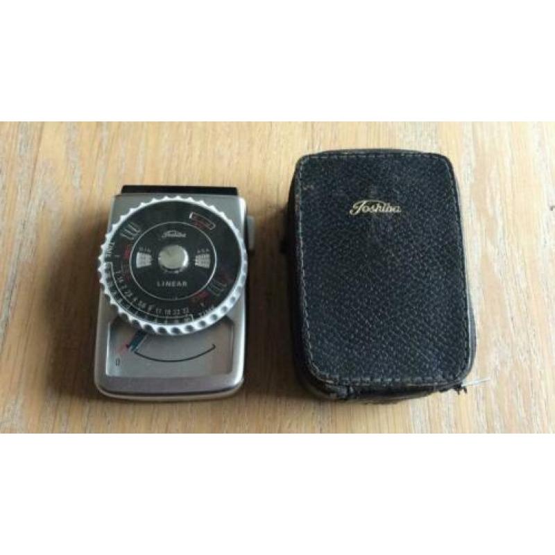 Toshiba vintage lichtmeter in originele hoes