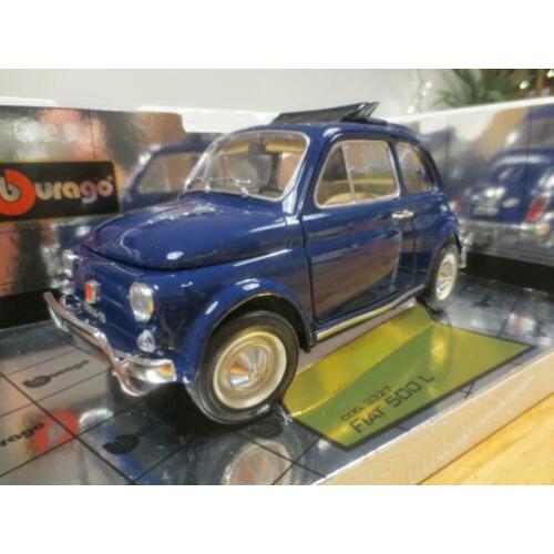 Fiat 500L 1968 Bburago 1:18
