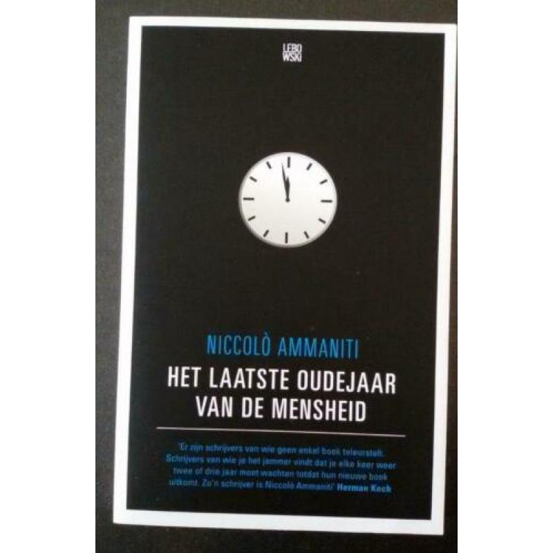 3 boeken van Niccolo Ammaniti - o.a. Ik ben niet bang