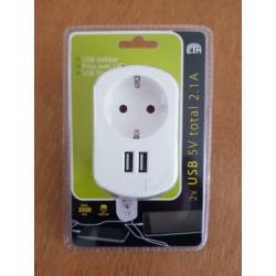 partij usb oplader stopcontact 50x partijhandel markthandel