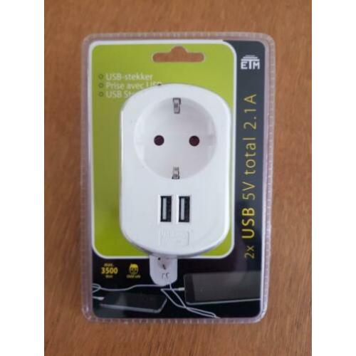 partij usb oplader stopcontact 50x partijhandel markthandel