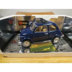 Fiat 500L 1968 Bburago 1:18