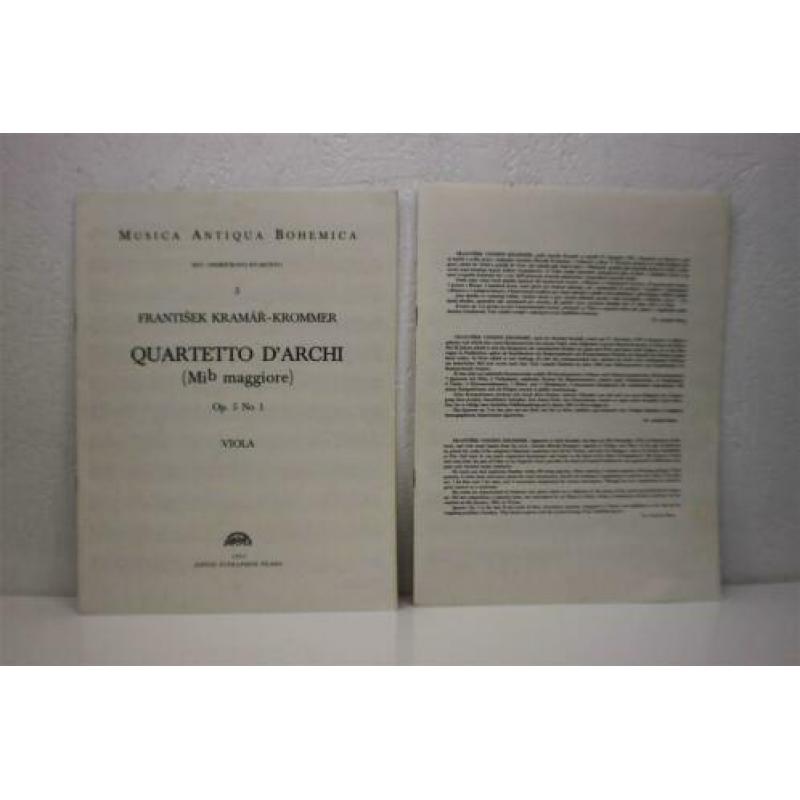 Frantisek Vincenc - Kramar-Krommer Editio Supraphon No. 1