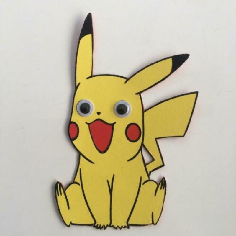 Pokemonfiguren voor traktatie, versiering of (naam)slinger