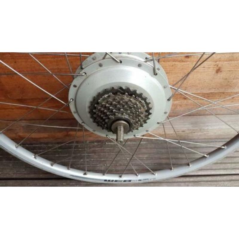 Achterwiel voor El. fiets Batavus/Sparta in goede staat