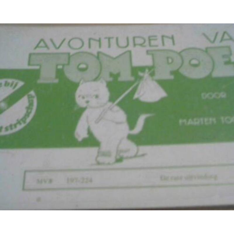 4 deeltjes Tom Poes