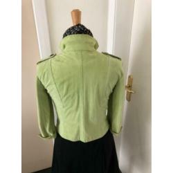 suede leren jasje Marccain maat N2 = 36