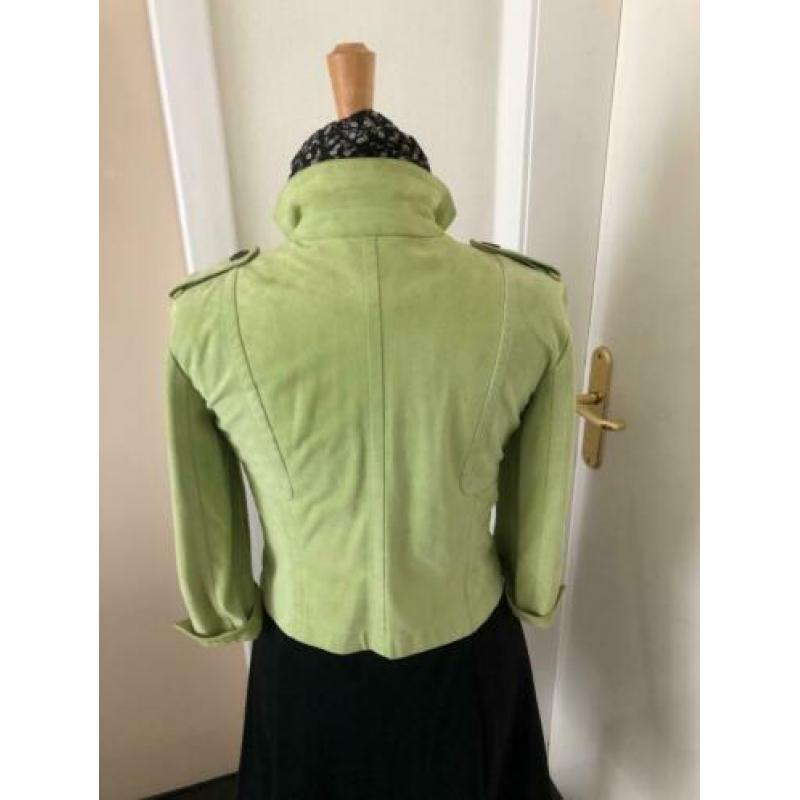 suede leren jasje Marccain maat N2 = 36