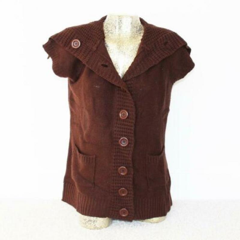 Casual Clothing Vestje Bruin2 (XL) - 38