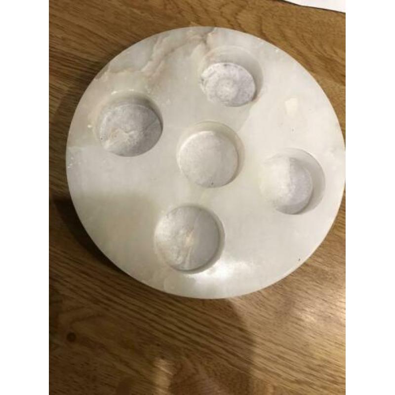 Marmer waxinehouders kaarsenhouder marmeren