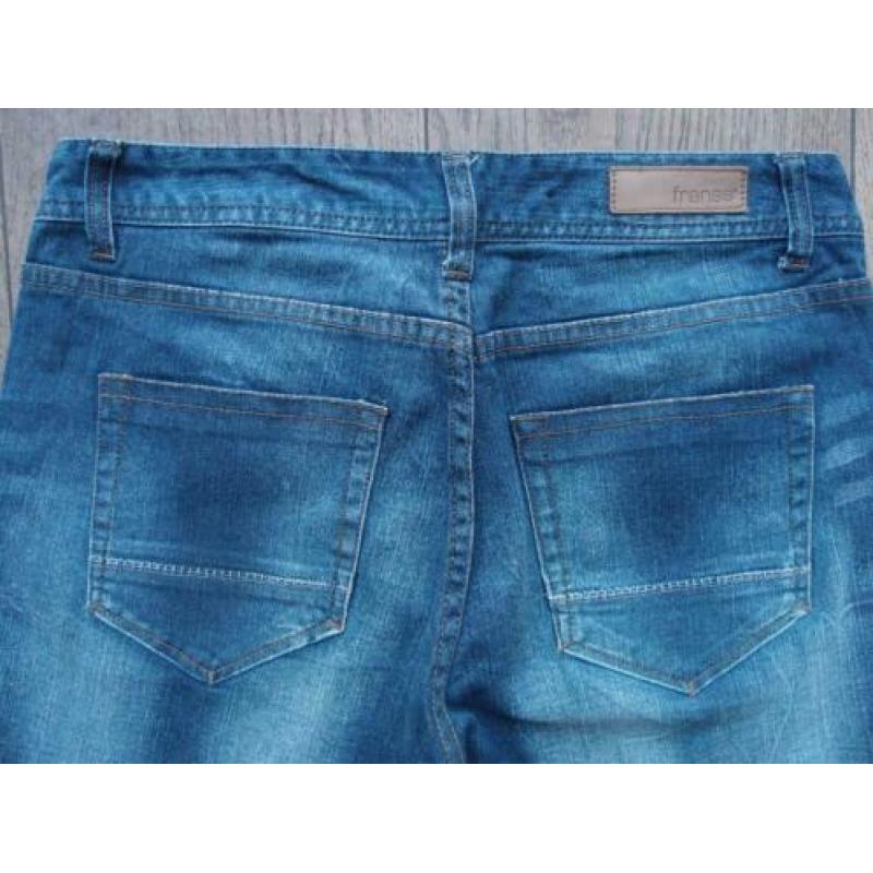 Mooie dames Fransa jeans short korte broek maat M / 38 / 30