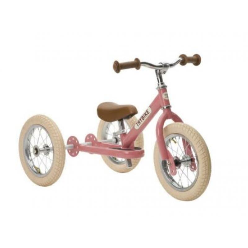 Nostalgische IJZEREN TRYBIKE driewieler - tweewieler 1-5 jr