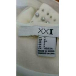 Tuniek off white maat 34 van XXI