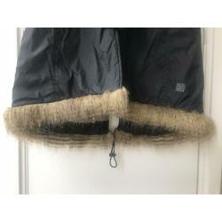 Zwarte Bench lange jas maat S