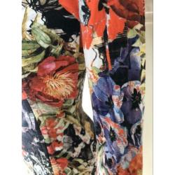 Miss Etam zacht stretch tricot multicolor toon rood xS S