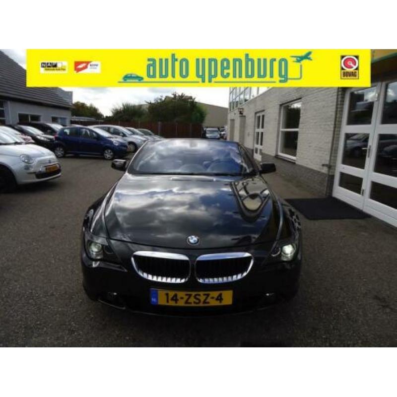 BMW 6 Serie Cabrio 630i High Executive * 141.174 Km * Headup
