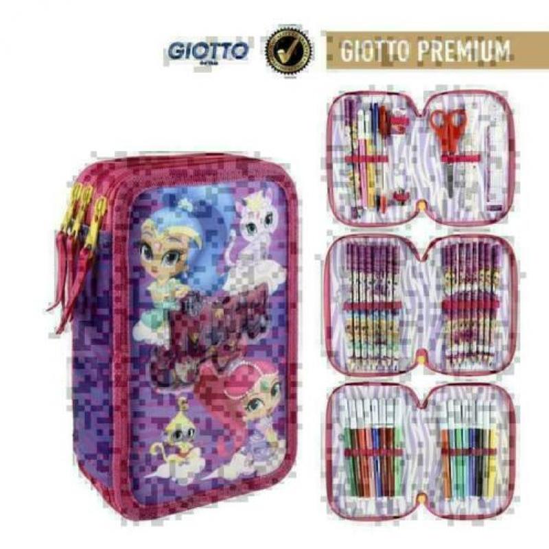 Shimmer and Shine Gevulde Etui - 3 laags