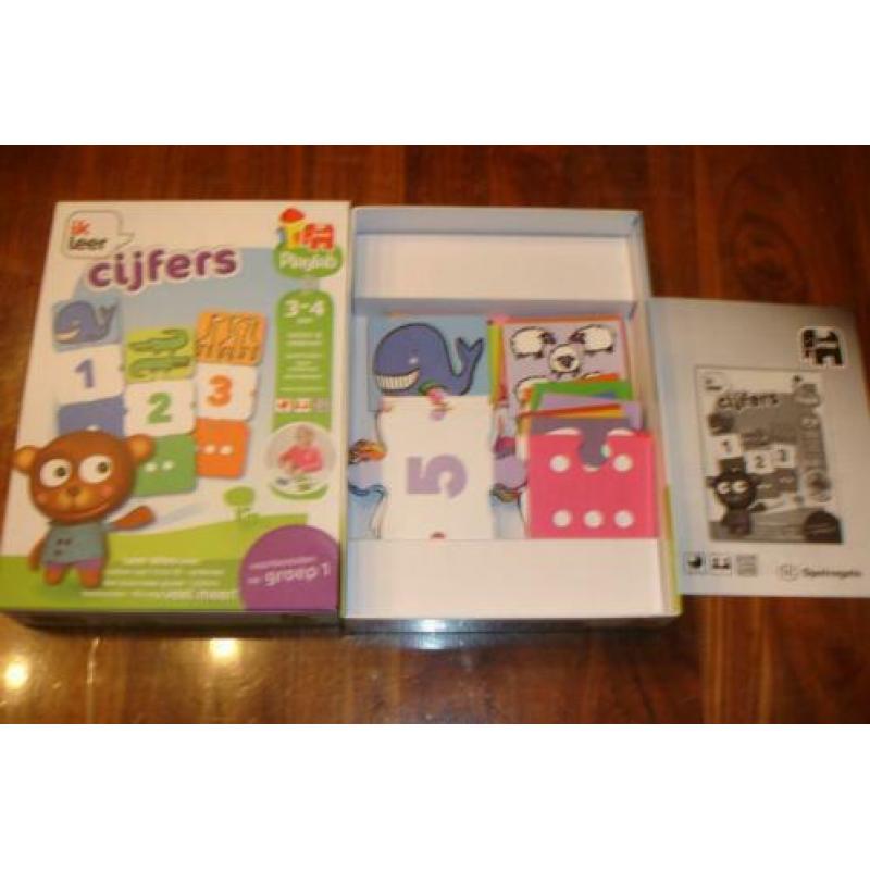 Ik leer cijfers jumbo educatief puzzel set van 1 t/m 10!